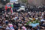 مراسم تشییع شهدای گمنام در سمنان