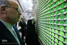 تجدید میثاق وزیر و سفرای وزارت خارجه با آرمان های امام