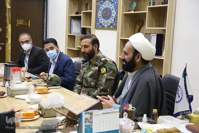 دیدار ارشد عقیدتی سیاسی‌ ارتش در فارس‎‎ با رئیس جهاد دانشگاهی استان