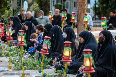 محفل سالانه همسران شهدای مدافع حرم و امنیت