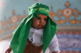 مسجد مقدس جمکران؛ میزبان شیرخوارگان حسینی