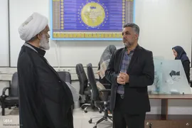 بازدید آیت‌الله عباس کعبی از ایکنا
