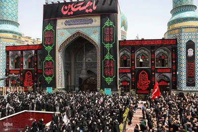 Teheraner trauern um Imam Hussein (as.)