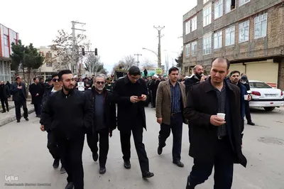 مراسم تشییع و تدفین شهید "احسان غمی تازه کندی" اولین شهید اهری جنگ رمضان در اهر