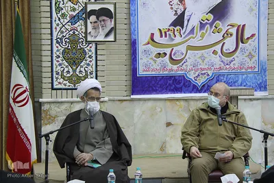 دیدار رئیس مجلس شورای اسلامی با نماینده ولی ‌فقیه در چهارمحال و بختیاری