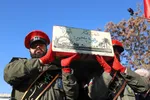 تشییع پیکر مطهر پنج شهید گمنام در تبریز‎