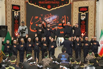سوگواره احلی من العسل در حرم مطهر شاهچراغ(ع)