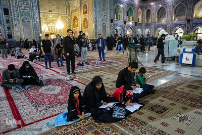 احیاء شب نوزدهم ماه مبارک رمضان در حرم مطهر رضوی