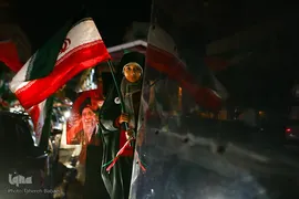 تشییع پیکر سردار شهید حاج مجید خادمی در تهران