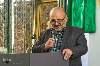 مراسم غبارروبی گلزار شهدای امامزاده محمد(ع) کرج با حضور قرآنیان بسیجی البرز‎