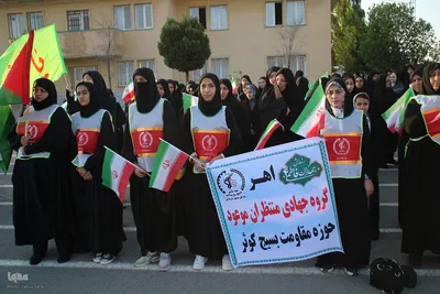 رزمایش جهادگران فاطمی در اهر