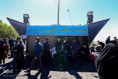 راهپیمایی جاماندگان اربعین در زنجان‎‎
