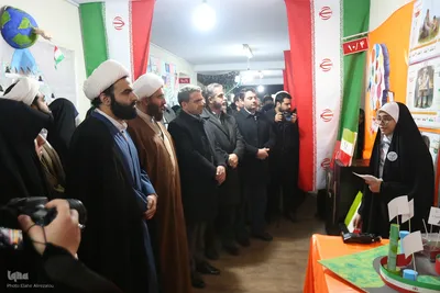 افتتاحیه دوازدهمین دوره نمایشگاه‌های «مدرسه انقلاب»