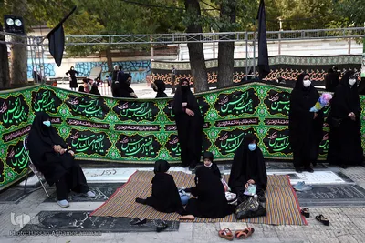 مراسم عزاداری چهارمین روز محرم در آستان مقدس امامزادگان عینعلی و زینعلی(ع)