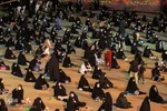 عزاداری شب هشتم محرم در حسینیه اعظم زنجان‎‎