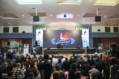 آیین دوازدهمین سال مراسم عزاداری هفتم شهادت امام حسین(ع)
