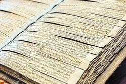 Ana Nuna Alqur'ani da aka rubuta akan ganyen bishiyar dabino a Sharjah