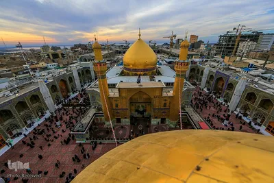 حال و هوای بارگاه علوی در آستانه میلاد امام علی(ع)