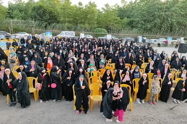 اجتماع بزرگ مدافعان عفاف و حجاب در چالوس