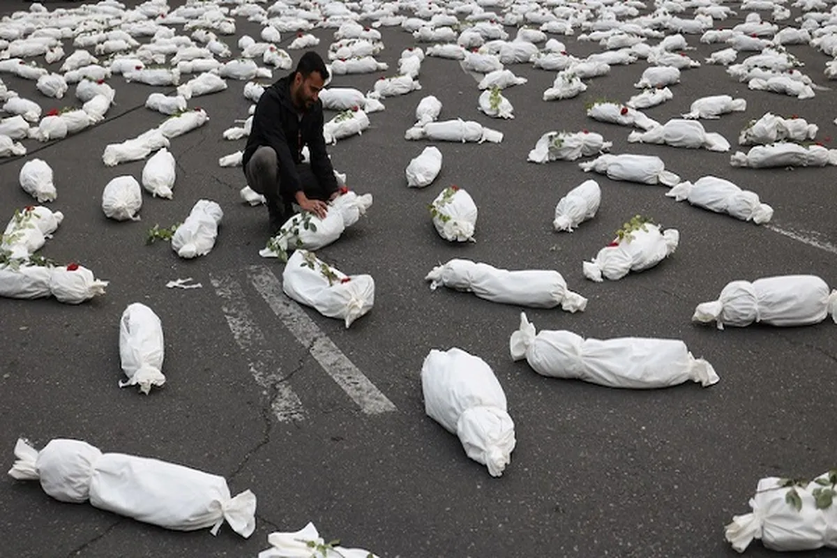 Berlin Activists Read Aloud Names of Kids Killed by Israel in Gaza
