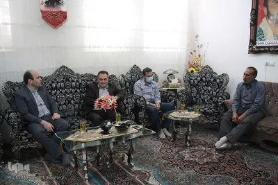 دیدار رئیس و معاونین جهاددانشگاهی استان سمنان با خانواده شهید مدافع حرم‎‎