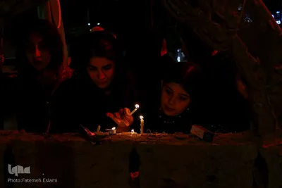 مراسم شام غریبان حسینی در کرج