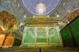 حرم مطهر و نورانی امام حسن عسگری (ع) در سامرا