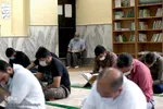 آئین جزخوانی قرآن کریم مددجویان زندان مرکزی قم