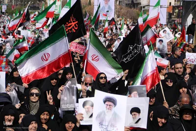 مراسم وداع و تشییع پیکر مطهر شهدای حملات متجاوزانه آمریکایی - صهیونیستی در شیراز