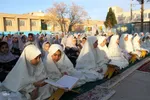 جشن تکریم روزه اولی‌ها در شاهدیه یزد
