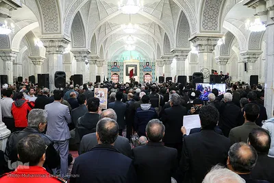 مراسم بزرگداشت شهدای آتش نشان