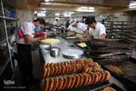 پخت نان و شیرینی مخصوص افطار در تبریز‎‎
