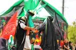 اجرای شبیه‌خوانی در مرز تمرچین پیرانشهر‎