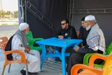 ارائه خدمات قرآنی به زائران نجف در سالروز رحلت پیامبر(ص)
