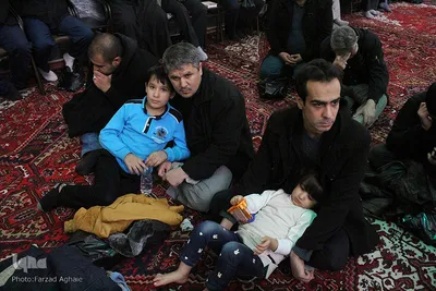 ​مراسم شام غریبان جانباختگان حادثه قطار