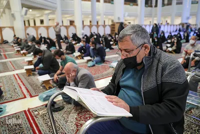 محفل انس با قرآن در حرم شاهچراغ(ع)