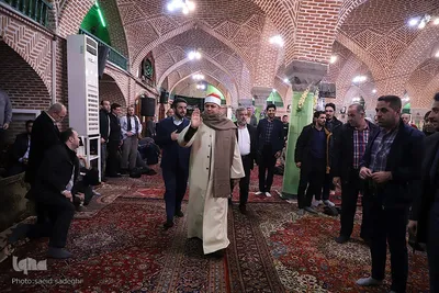 محفل انس با قرآن کریم با حضور قاری مصری در تبریز‎
