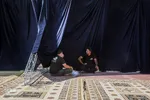 آماده سازی استادیوم تختی مشهد برای برگزاری مراسم دهه اول محرم
