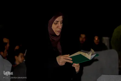 احیاء شب بیست و سوم ماه مبارک رمضان-بهشت زهرا(س)اراک/عکاس:زهرا بهرامی
