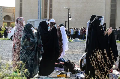 اقامه نماز عید سعید فطر در تبریز‎
