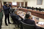 نشست خبری احمد پهلوانیان مدیرکل صدا و سیمای استان یزد با موضوع انتخابات 98
