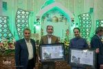 تجلیل از پیشکسوتان هنر و معماری در سومین حرم اهل بیت (ع)