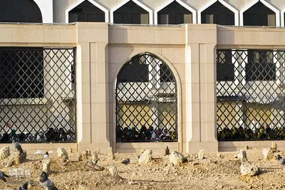مزار امام جعفر صادق(ع) در قبرستان بقیع مدینه