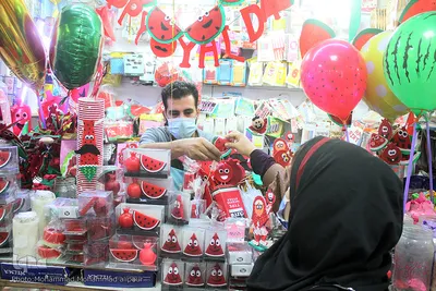 بازار خرید شب یلدا در اهواز