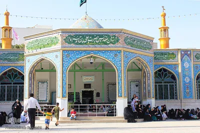مراسم دعای عرفه در آستان مقدس امامزاده معصوم(ع)