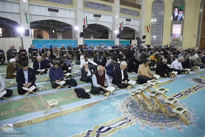 ترتیل خوانی قرآن کریم در مصلای امام خمینی (ره) تبریز