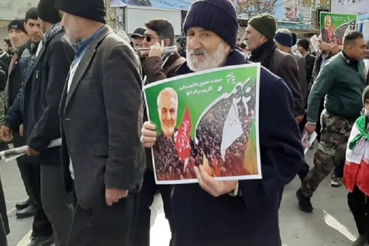 نمایش شکوه جلوه بصیرت کرمانشاهی‌ها در فجر سلیمانی