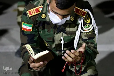 قرار بندگی؛ احیای شب ۲۳ رمضان در دانشگاه افسری امام علی(ع)