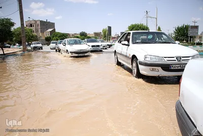شهر یزد بعد از بارندگی شب گذشته و غافلگیری مدیریت شهری‎‎
