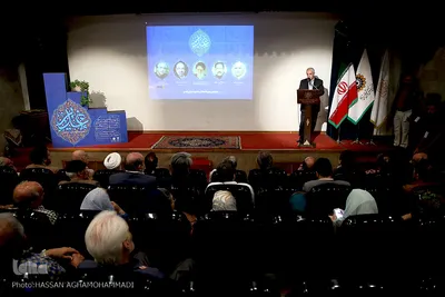 سعید اوحدی در پنجمین دوره اعطای جایزه هنری «غدیر»